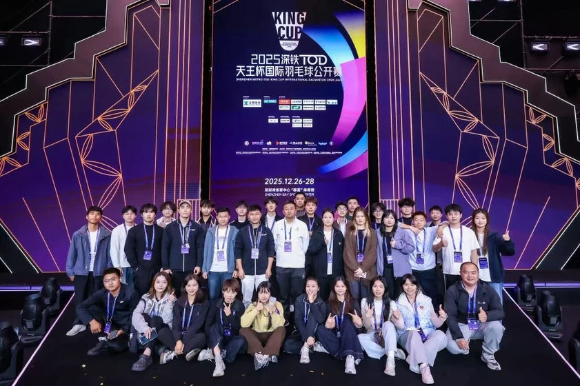 King Cup international badminton open team photo